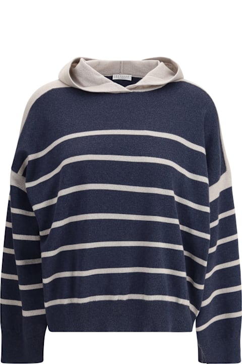 Fleeces & Tracksuits Sale for Women Brunello Cucinelli Hooded Sweater