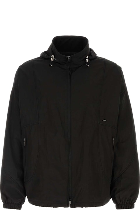 WOOYOUNGMI for Women WOOYOUNGMI Black Polyester Blend Windbreaker