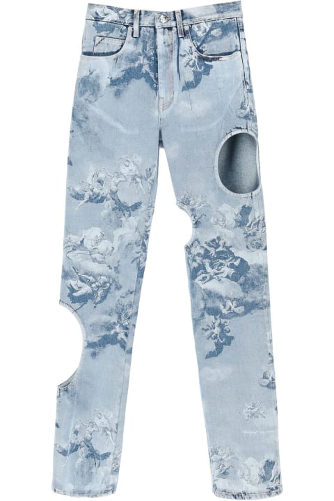 Jeans for Women Off-White Meteor Cool Baggy Jeans