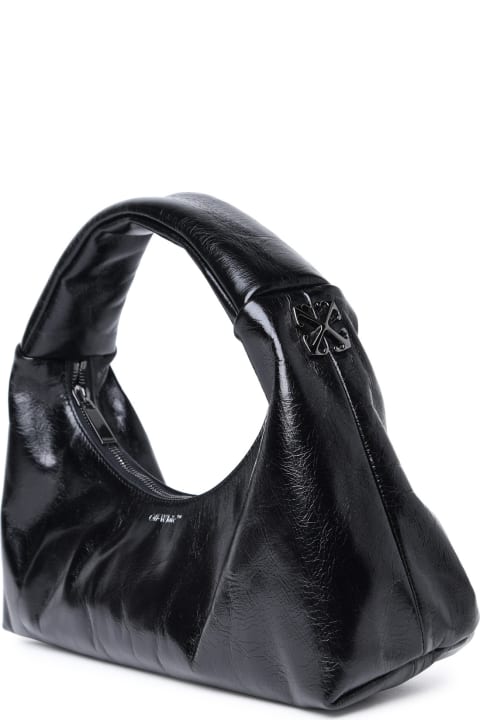 'arcade' Black Leather Bag