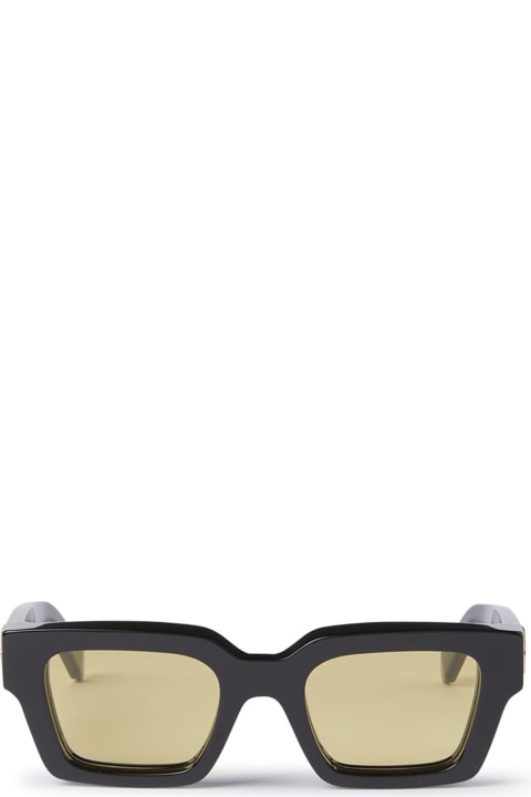 Off-White Accessories for Men Off-White Virgil - Black / Yellow Sunglasses