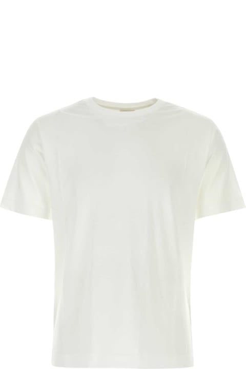Dries Van Noten for Men Dries Van Noten White Cotton T-shirt