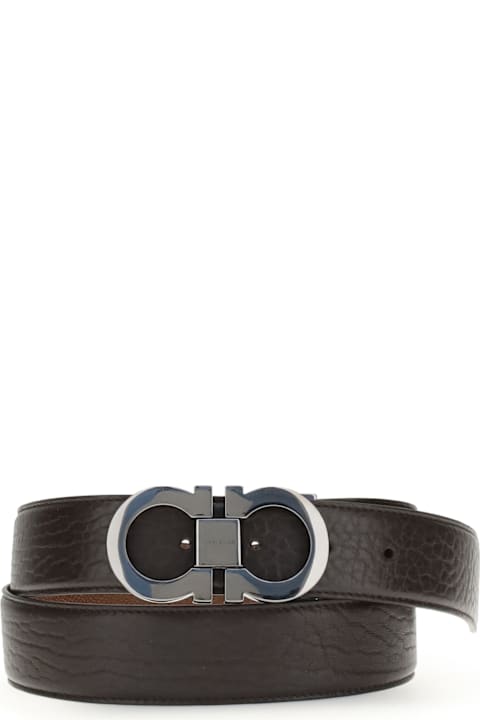 Ferragamo for Kids Ferragamo Reversible Gancini Belt