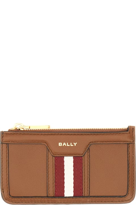 Bally for Women Bally Leather Card Holder