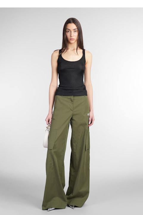 Homeware Off-White Topwear In Black Viscose