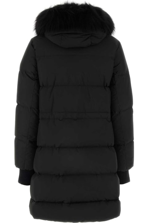 Coats & Jackets for Women Moorer Black Polyester Talassa Down Jacket