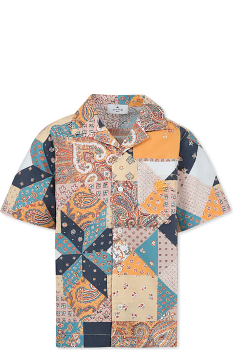 Homeware Etro Multicolor Shirt For Boy With Paisley Print
