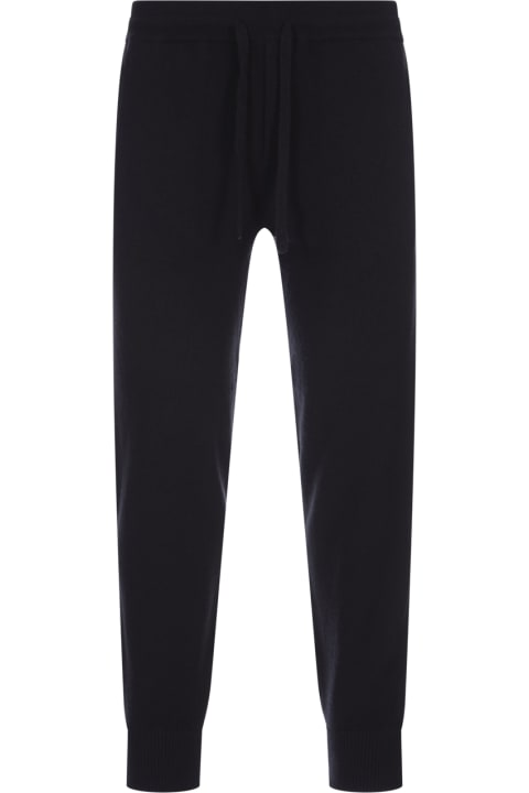 Vince Pants for Men Vince Slim Fit Joggers In Night Blue Knitwear