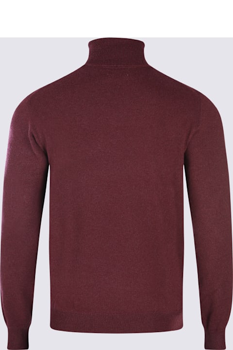 Malo for Kids Malo Dark Red Cashmere Knitwear