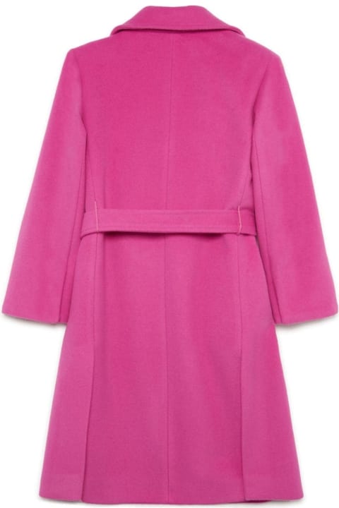 Coats & Jackets for Girls Max&Co. Cappotto Fucsia