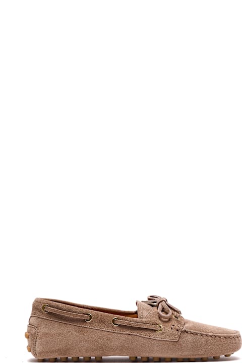Tod's Gommino Suede Boat Loafers