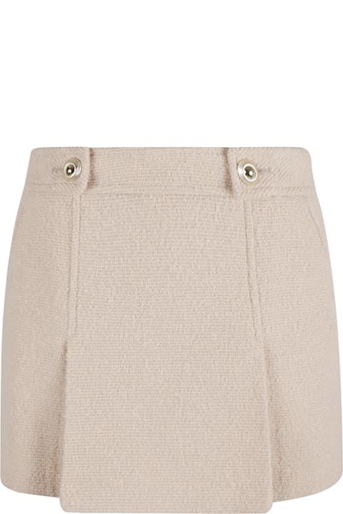 Homeware Tom Ford Boucle Pleated Mini Skirt