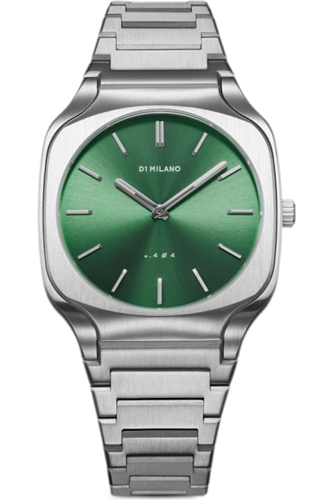 Watches for Men D1 Milano Square Bracelet Eden Green 37 Mm Watch