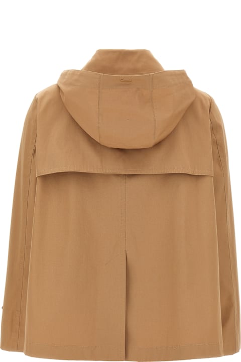 Homeware Herno 'dean' Short Trench Coat