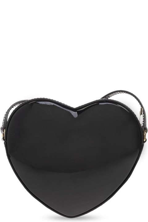 Dolce & Gabbana for Boys Dolce & Gabbana Heart Zipped Shoulder Bag