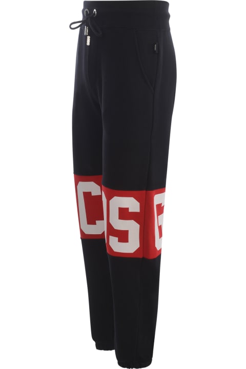 GCDS Fleeces & Tracksuits for Men GCDS Trousers Gcds "bande Logo" In Cotton