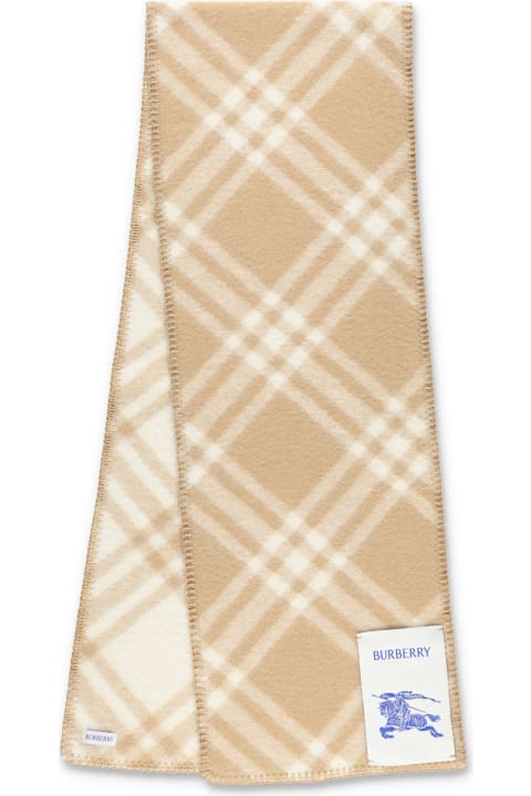 Burberry London Scarves for Men Burberry London Check Wool Scarf