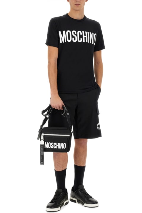 Moschino Pants for Men Moschino Bermuda With Logo
