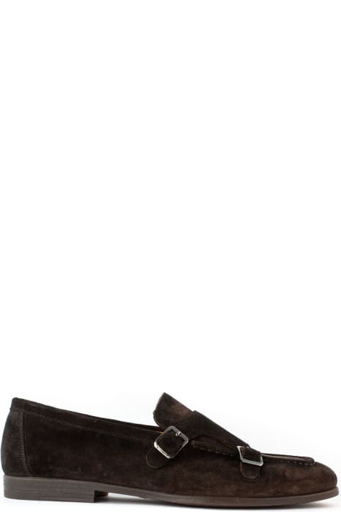 Fashion for Men Doucal's Brown Suede Leather Loafer