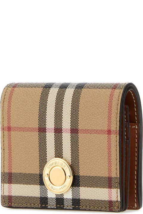 Burberry Accessories for Women Burberry Printed Canvas Small Wallet