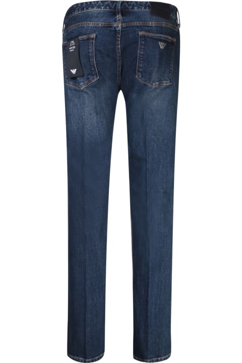 Emporio Armani Jeans for Men Emporio Armani Slim Fit Blue Jeans