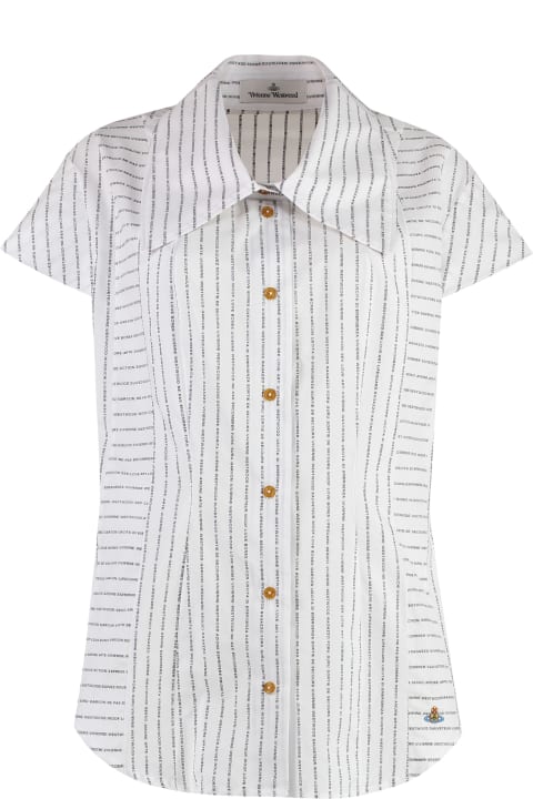 Vivienne Westwood Topwear for Women Vivienne Westwood Printed Cotton Shirt