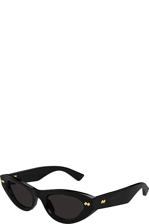Bottega Veneta Eyewear Eyewear for Women Bottega Veneta Eyewear Bv1350s-001 - Black Sunglasses