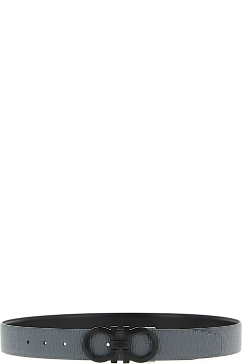 Ferragamo for Kids Ferragamo 'gancini' Reversible Belt