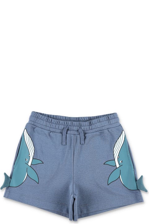 Homeware Stella McCartney Kids Stella Mccartney Kids Whale Fleece Shorts
