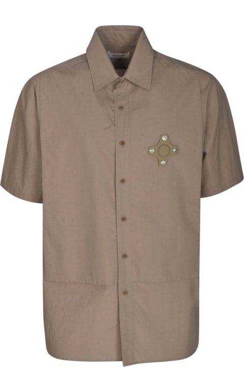 メンズ Craig Greenのシャツ Craig Green Logo Patch Layered Shortsleeve Shirt