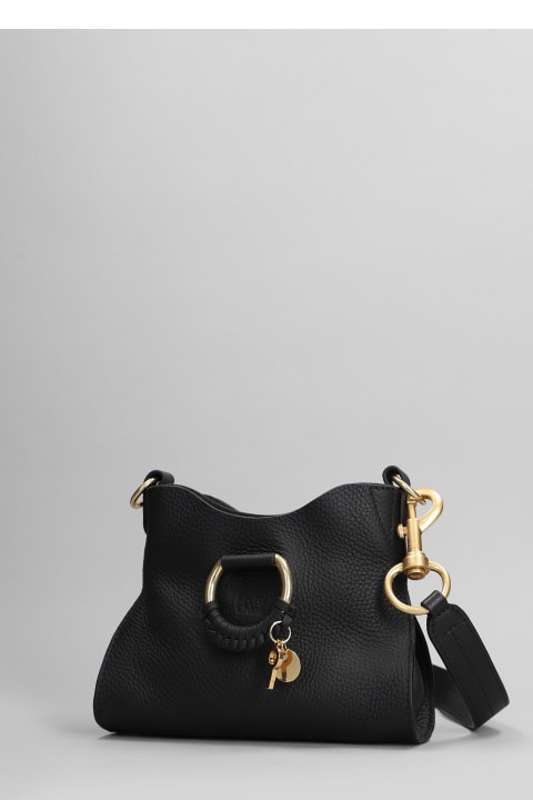 See by Chloé Shoulder Bags for Women See by Chloé Joan Mini Shoulder Bag In Black Leather