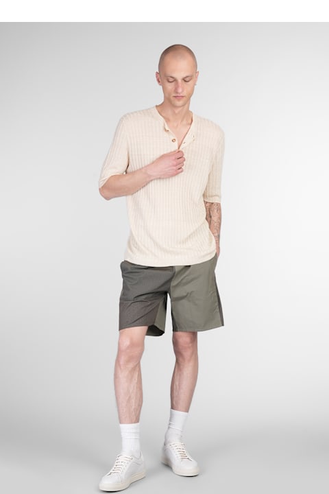 Homeware Mauro Grifoni Shorts In Green Cotton