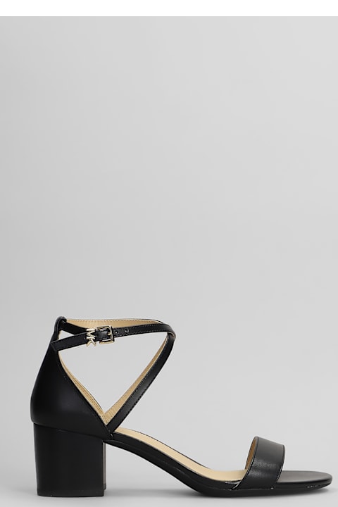 Michael Kors for Women Michael Kors Serena Flex Sandal Sandals In Black Leather