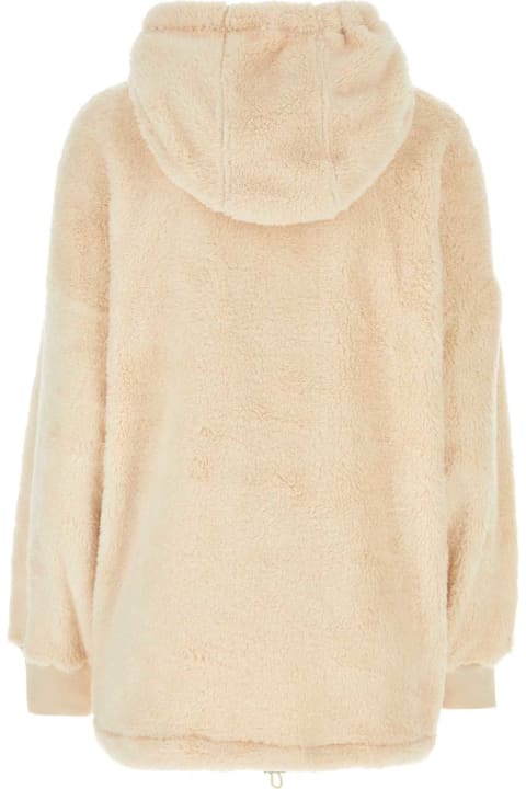 Marant Étoile for Women Marant Étoile Cream Eco Fur Oversize Martia Sweater