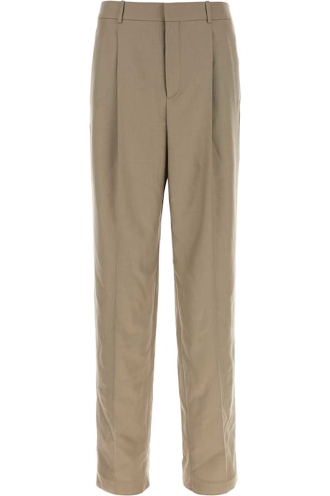 Pants for Men Saint Laurent Cappuccino Cashmere Pant