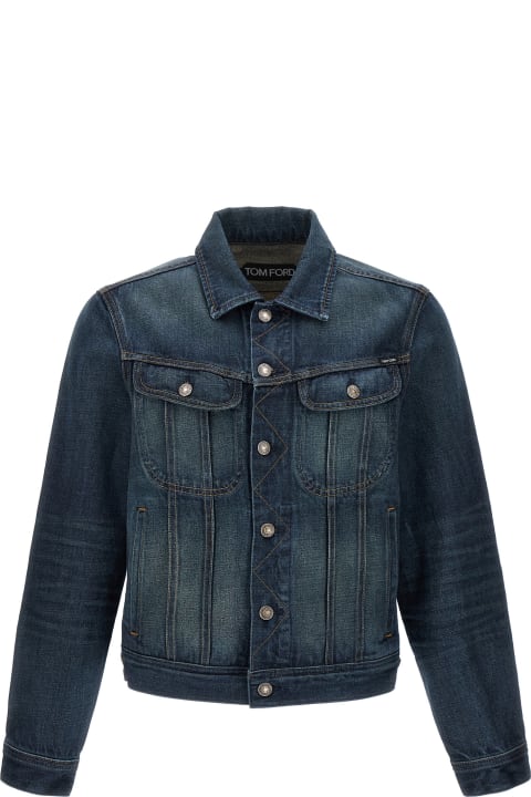 Coats & Jackets for Men Tom Ford Denim Jacket