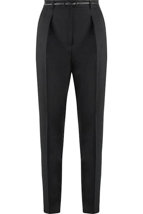 Max Mara Studio Pants & Shorts for Women Max Mara Studio Prosit Wool Trousers