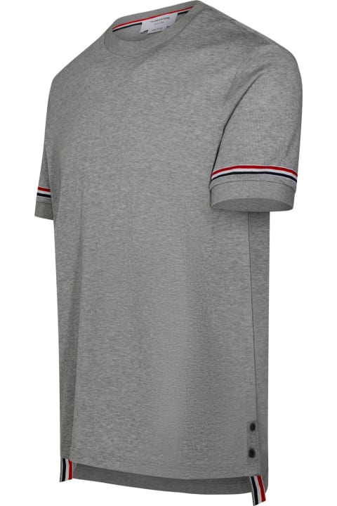 Homeware Thom Browne Gray Cotton T-shirt