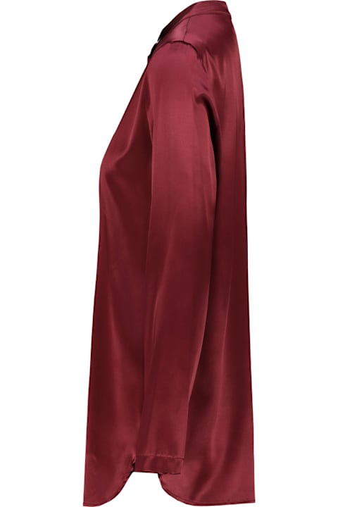 أدوات منزلية Drhope Mandarin Collar Blouse