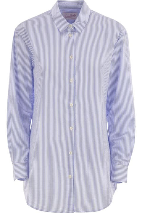 MC2 Saint Barth Topwear for Women MC2 Saint Barth Brigitte - Shirt With Striped Pattern