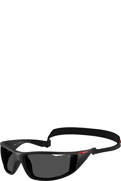 Prada Linea Rossa for Women Prada Linea Rossa Prada Linea Rossa Ps A04s 1bo5s0 Nero Opaco Sunglasses