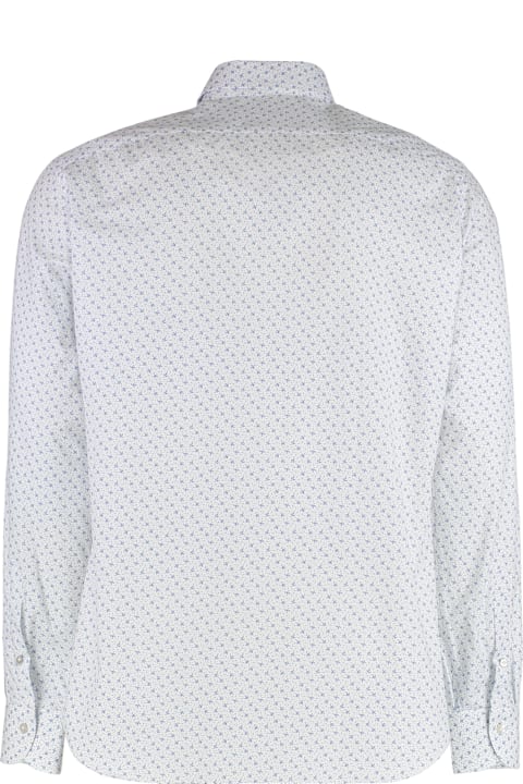 Borriello Napoli Shirts for Men Borriello Napoli Printed Cotton Shirt