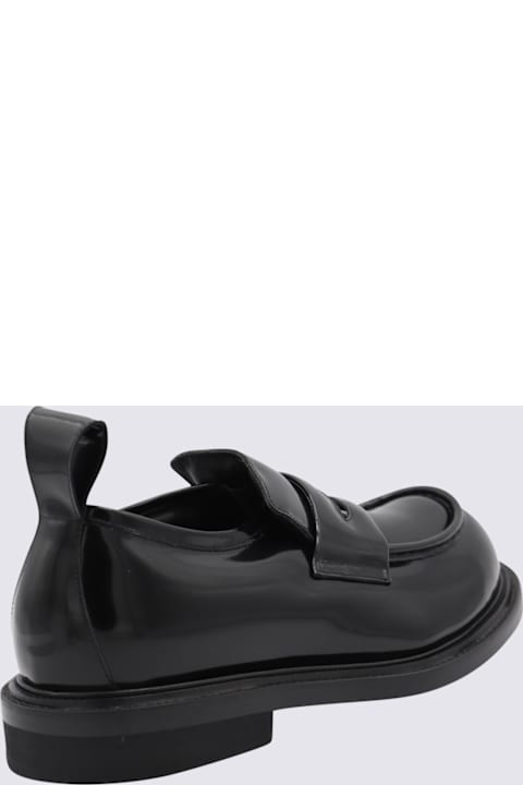 Moschino Shoes for Men Moschino Black Leather Loafers