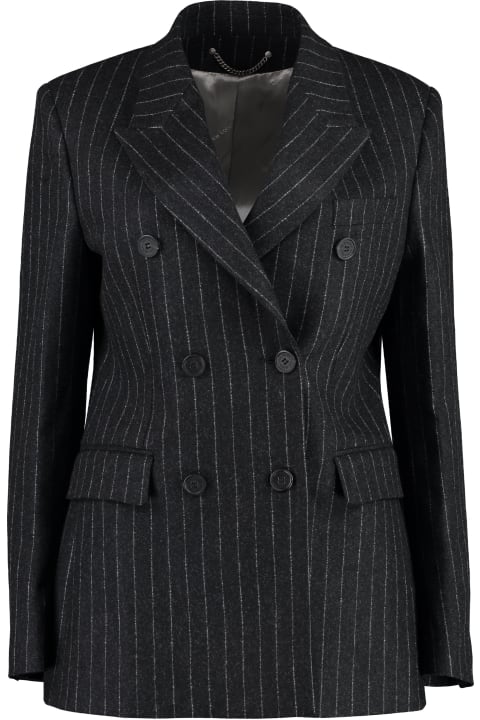 Fashion for Women Golden Goose Pinstripe Double Breasted Blazer