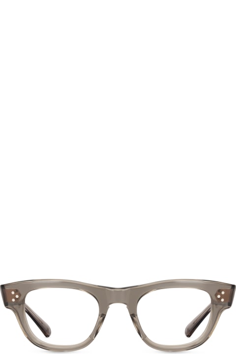 Mr. Leight Eyewear for Women Mr. Leight Waimea C Grey Crystal-12k Grey Gold Glasses