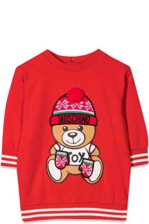 Homeware Moschino Abito In Cotone Con Teddy