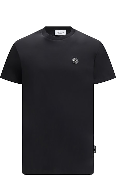 Philipp Plein for Women Philipp Plein Round Neck T-shirt Hexagon