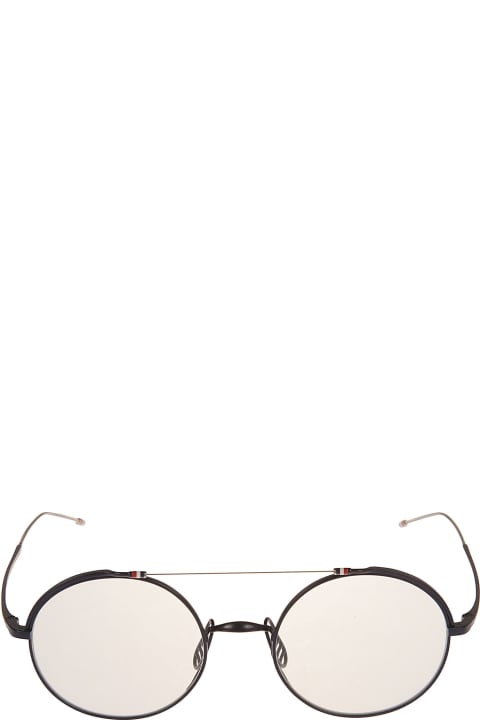 Thom Browne Eyewear for Women Thom Browne Top Bar Round Glasses
