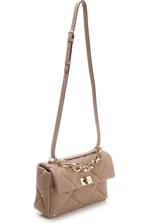 Shoulder Bags for Women Valentino Garavani "roman Stud Spike" Bag