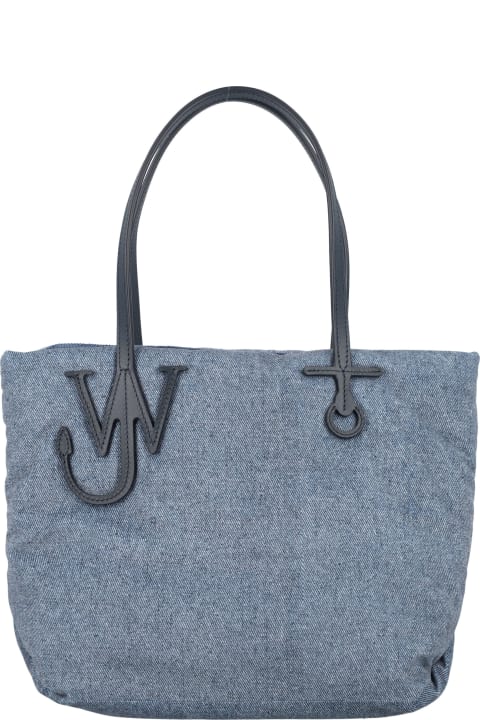 J.W. Anderson Totes for Men J.W. Anderson Small Puffy Anchor Tote Bag